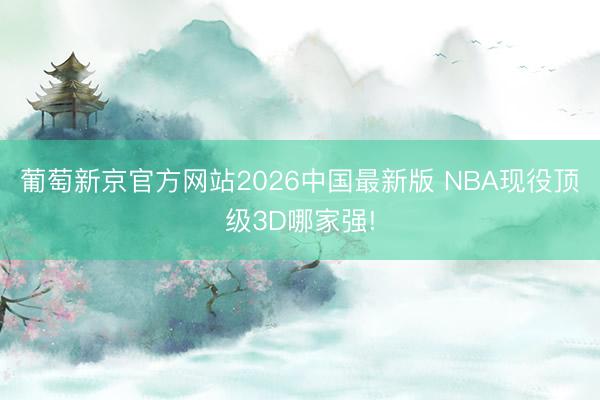 葡萄新京官方网站2026中国最新版 NBA现役顶级3D哪家强!