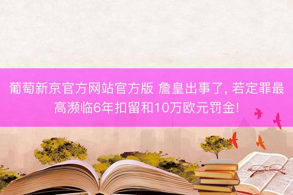 葡萄新京官方网站官方版 詹皇出事了, 若定罪最高濒临6年扣留和10万欧元罚金!