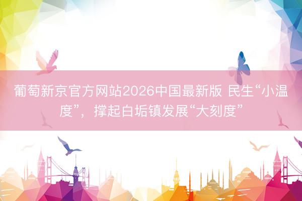 葡萄新京官方网站2026中国最新版 民生“小温度”，撑起白垢镇发展“大刻度”